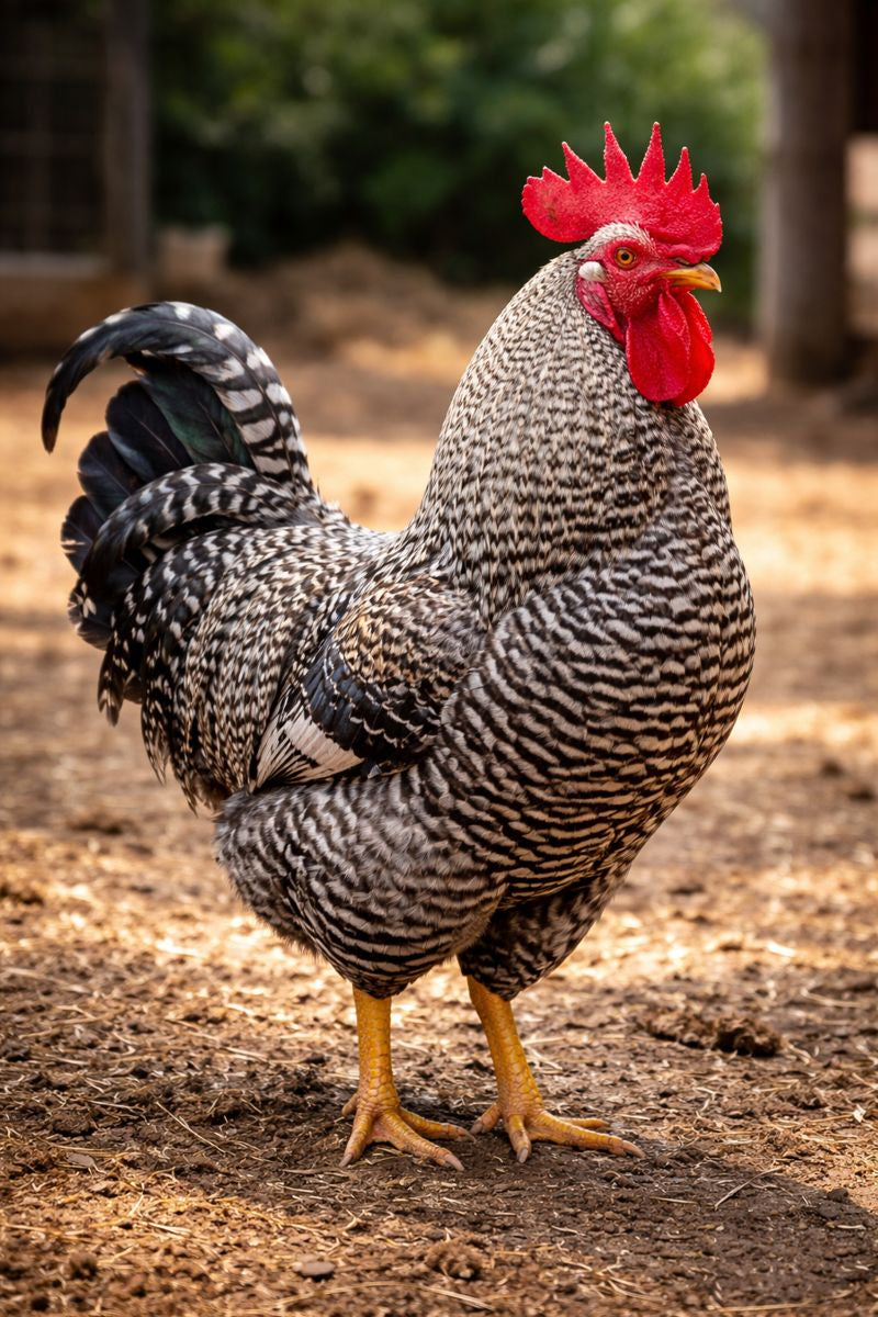 BARRED ROCK STARTED COCKERELS