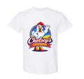 Chelsey's Chickens Short Sleeve T-Shirt - White