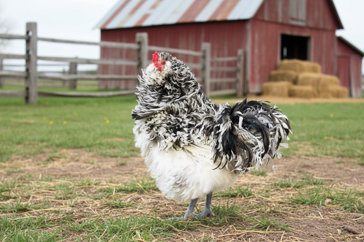 FRIZZLE STARTED COCKEREL